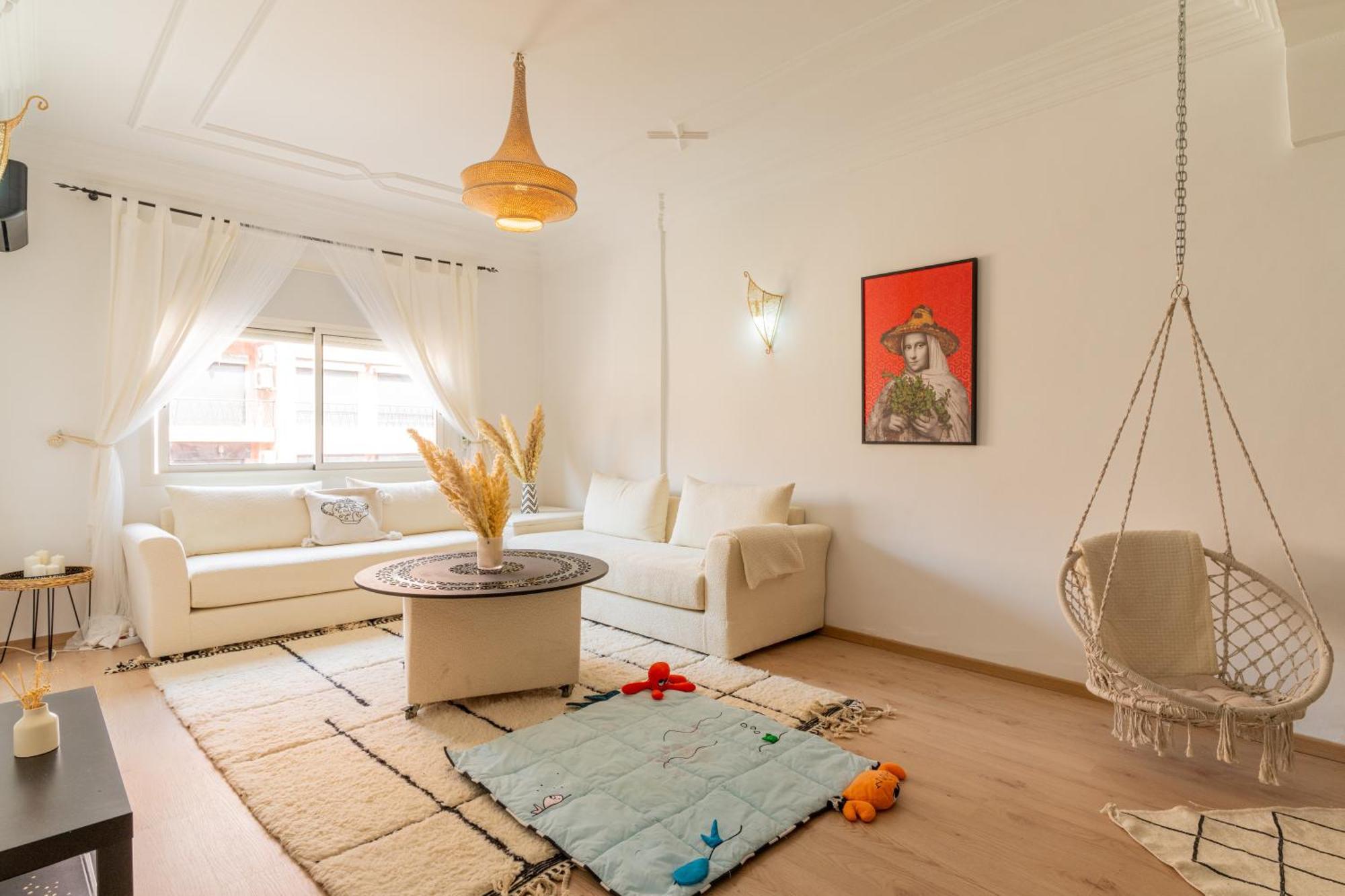Appartement Centre Marrakech Gueliz - Cool & Cozy Apartment For A Family Stay In The Heart Of The City Marrakesh Ngoại thất bức ảnh